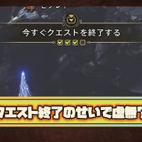 【何故】『今すぐクエストを終了する ☑☑☑□』とかいうワイルズマルチ最大の虚無ポイント